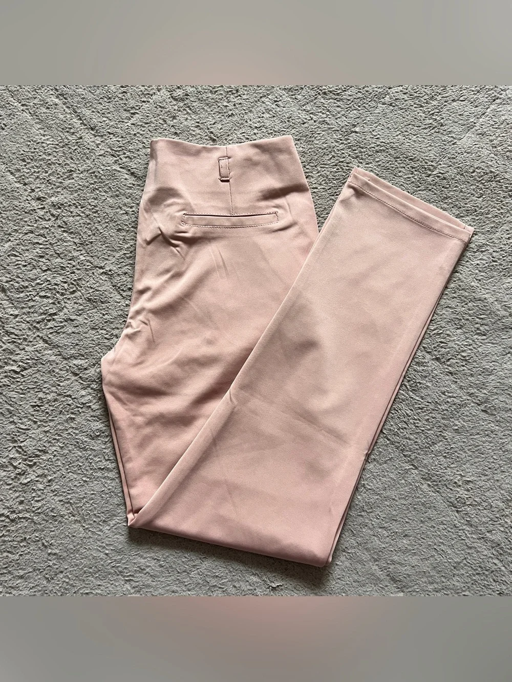 NWT Zara Basic Pleated Slim Leg Pants Runs Small Preppy Minimalist Office Sz XL